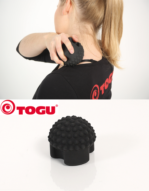 Massageball Actiball® Grip 9 cm schwarz