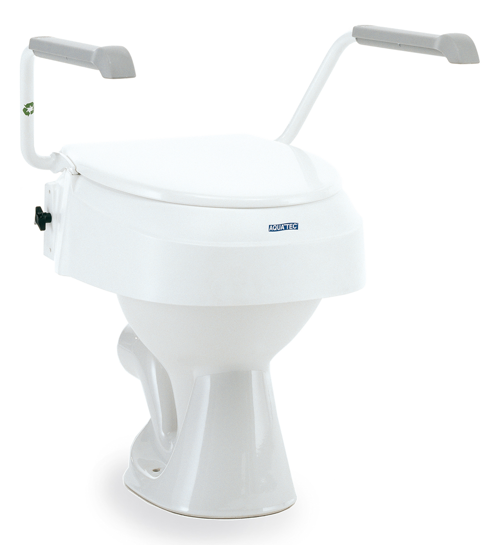 Toilettensitzerhöhung AQUATEC 900 mit Armlehnen