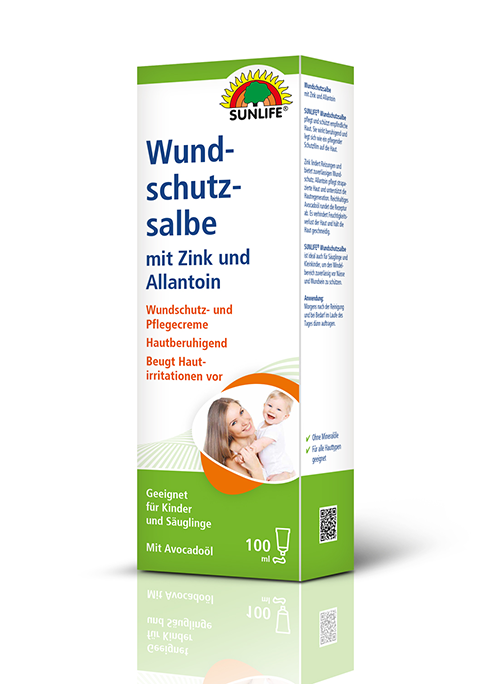 Wundschutzsalbe mit Zink 100ml Sunlife