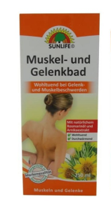 Muskel- und Gelenkbad 250ml Sunlife