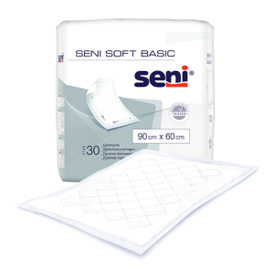 Bettschutzunterlagen Seni Soft Basic 90x60 (1 Karton: 2 x 25 Stück)