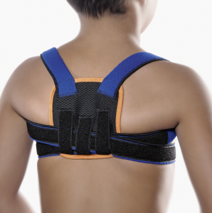 Bort Geradehalter StabiloFix® für Kinder, blau