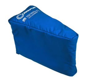 Abduktions-Kissen CarePur M 15 x 30 x 21 cm blau