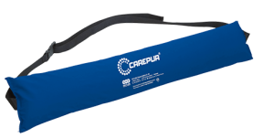 Fersenentlastungsgurt CarePur M 90 x 16 cm blau