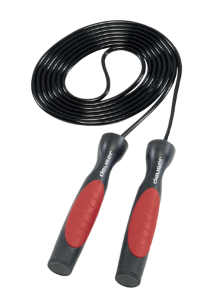 Springseil Basic Rope Deuser ca.2,80m, schwarz-rot